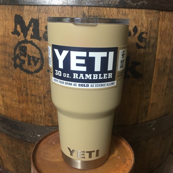 Desert Tan Powder Coat Yeti Rambler Tumbler by SmallBatchYetis