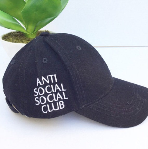 Anti Social Social Club ASSC Embroidered Baseball by TripleOGco