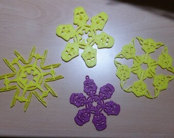 Christmas decoration, geek, nerd, interiors, perfect gift, 3d printed, 3d printed nerd
