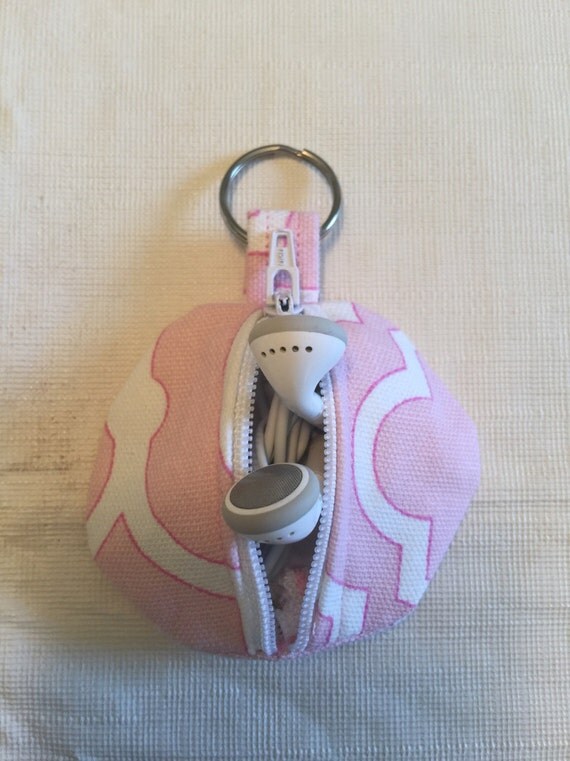 Items similar to Zipper Pouch Keychain on Etsy