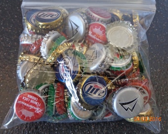 almost 1lb approx 175 Assorted imperfect Beer caps