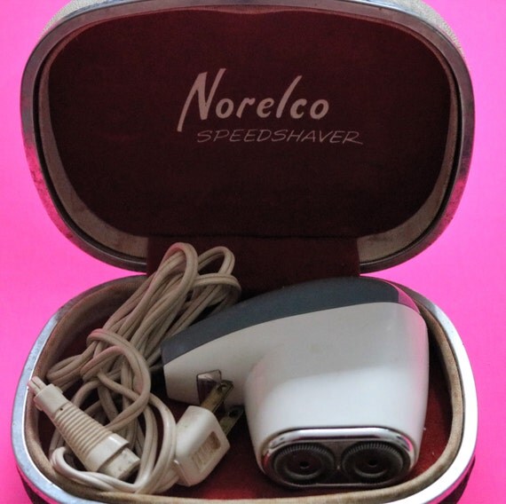 Vintage Working 1950's Norelco Electric Shaver For Women