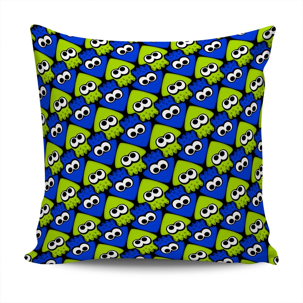 Splatoon Pillow by NerdFuel on Etsy