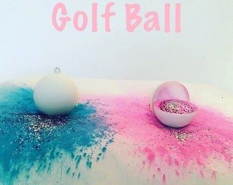 2 Golf Ball Gender Reveal Combo Pack: Custom Color Combinations