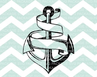 SVG Cutting File, Anchor svg, Nautical clipart, Nautical SVG, Ship, Boat Clipart, Boat SVG, Clipart, Cutting file for Silhouette, Cricut
