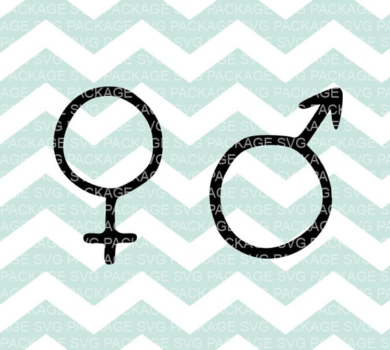 Svg Cutting File Gender Sign Gender Symbol Female Symbol 