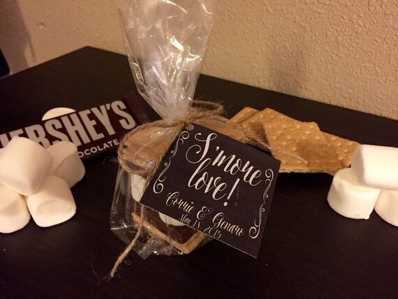 Favor with Bag, Twine and Hanging Tag - Personalized Favor Gift Kit ...