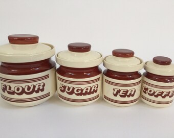 Vintage Canister Set