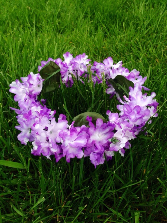 Light Purple Flower Crown