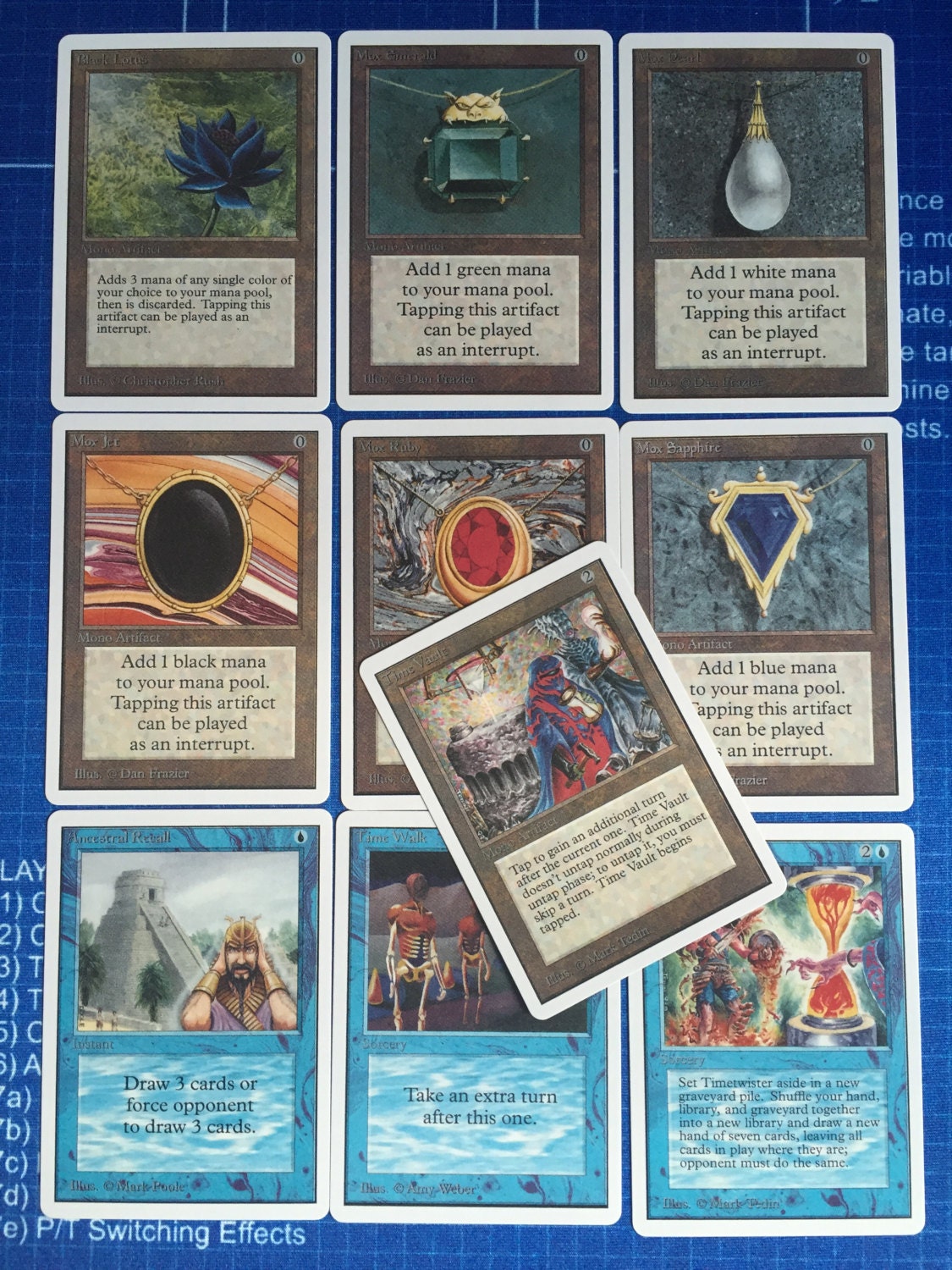 Power 9 Time Vault Proxy MTG Magic the Gathering by ProxyBarn