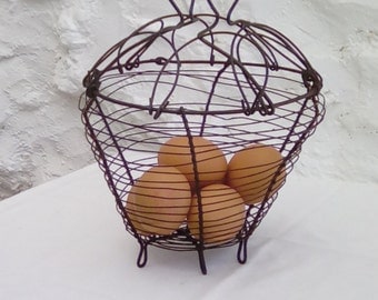 French vintage egg basket. Charming!