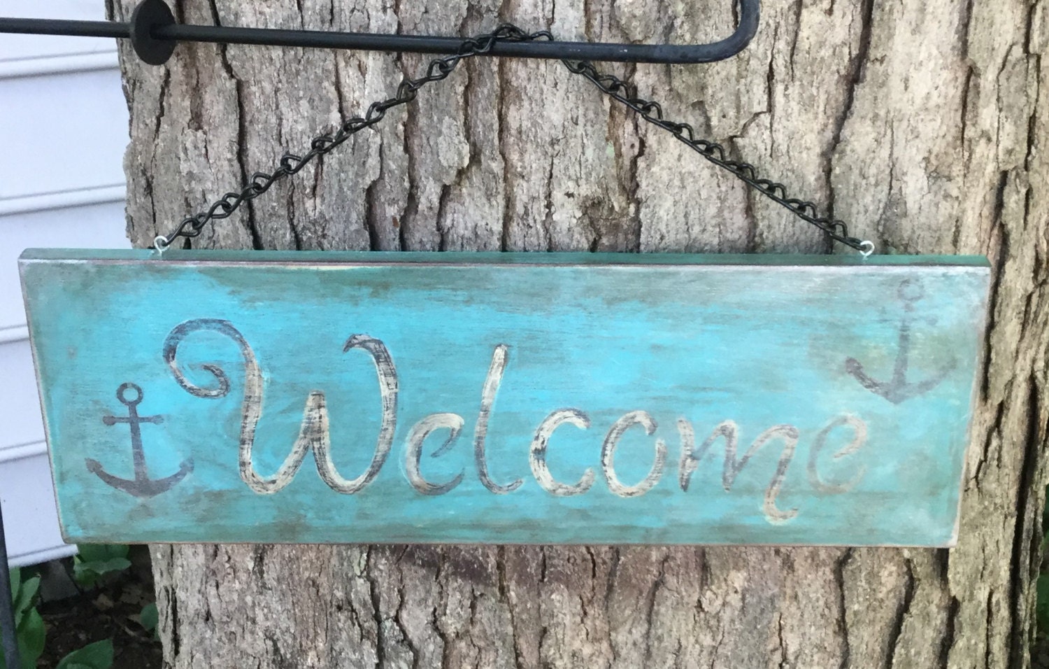 Wooden Nautical Sign Distressed by AlisonsArtistryUS