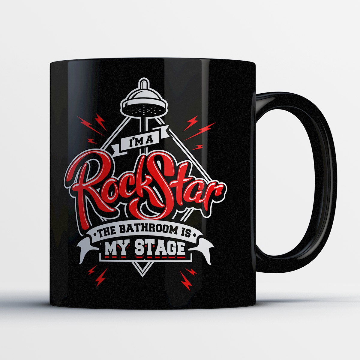 Rockstar Gift Musician Mug Gifts for Singers Funny