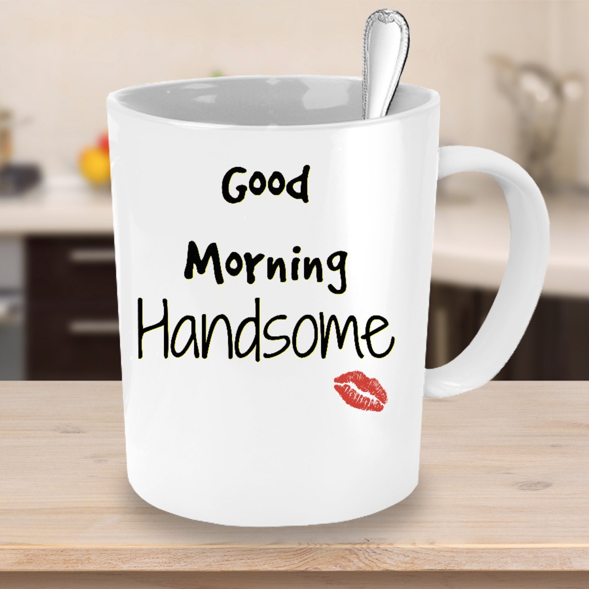 Gifts Boyfriend Good Morning Handsome Mug Boyfriend Gifts