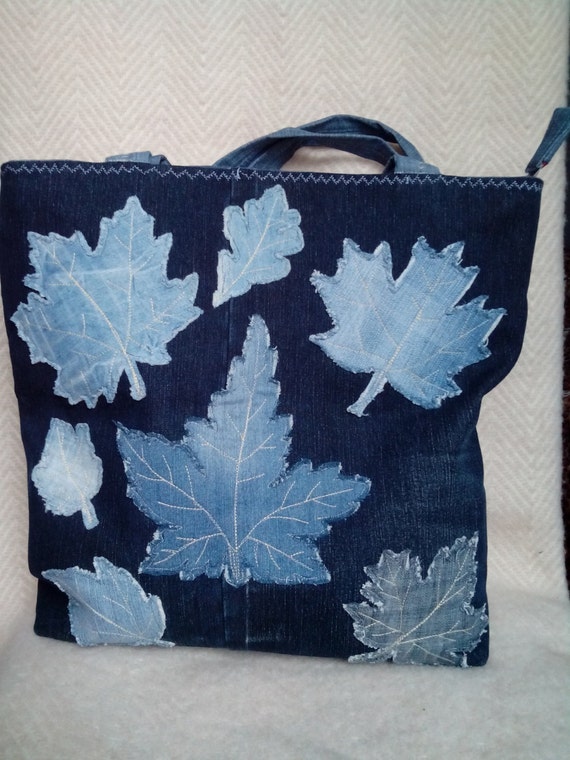 Denim bag handmade