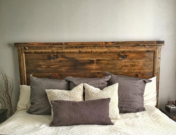 The StonewallSize: Queen Rustic Headboard