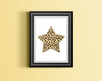 Leopard Wall Decor leopard wall decor | etsy Leopard Wall Decor leopard wall decor | etsy