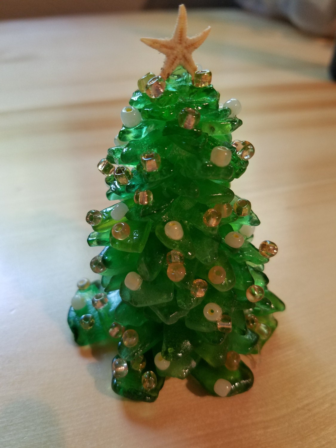 sea glass christmas tree sea glass christmas tree