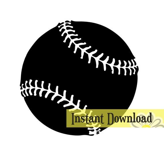 Download Items similar to Baseball - Digital File - SVG & Studio3 Cut File on Etsy
