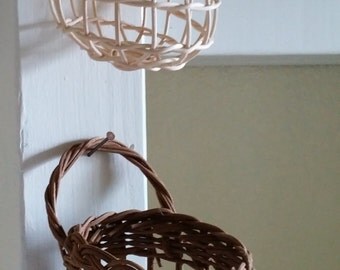 Garlic Baskets - choose from 2 colors natural reed
