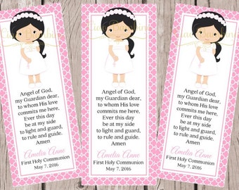 PRINTABLE First Holy Communion Invitation for Siblings Twins