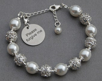 Apology Gift, Sorry Gift, Forgive Me, Peace Offering, Sorry Jewelry, Please forgive me Bracelet, Mistake Jewelry,