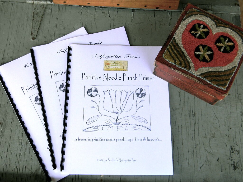 INSTRUCTION BOOK Primitive Needle Punch Primer from