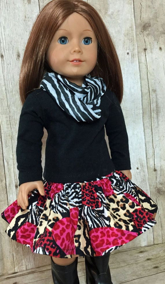 Items similar to 18 Inch Doll Clothes Wild Side Outfit on Etsy