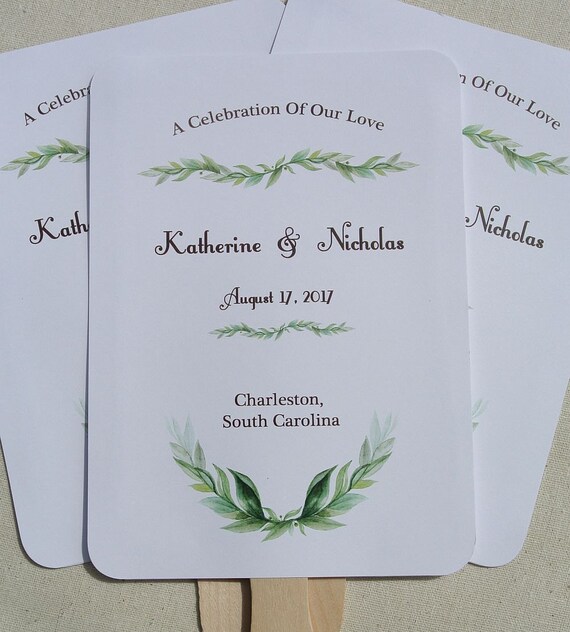 Wedding Hand Fans | Wedding Fans | Hand Fans | Personalized Wedding Fans | Il_570xn