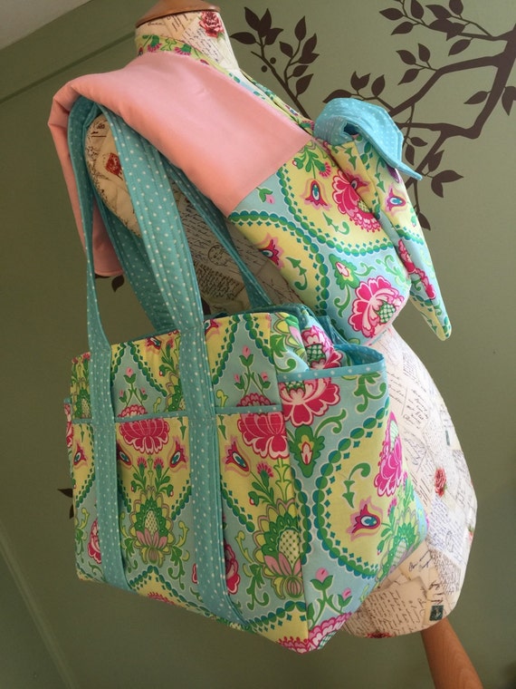 Watermelon Wishes Custom Diaper Bag Set