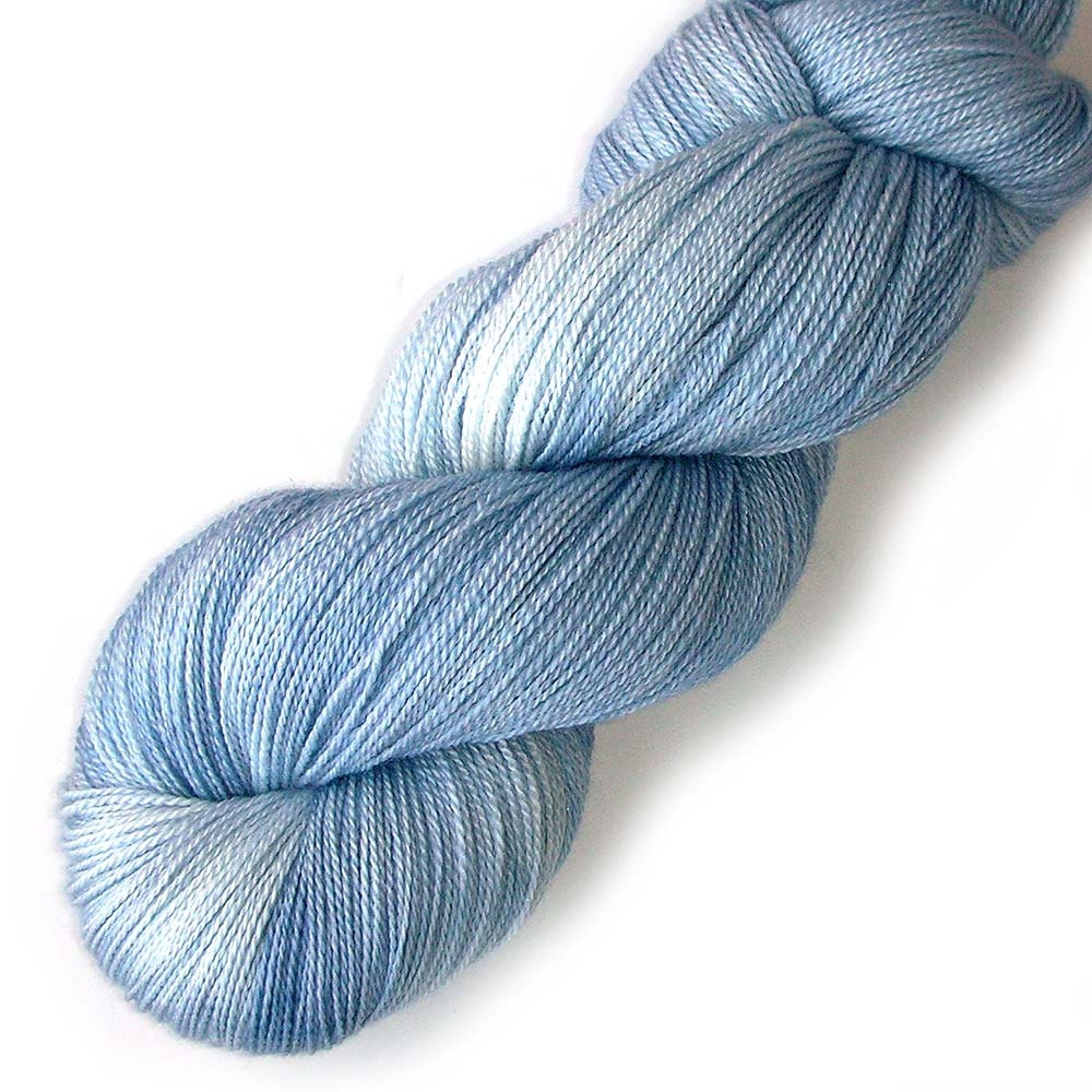 Lace Yarn Merino and Silk Ice Blue 870 yards