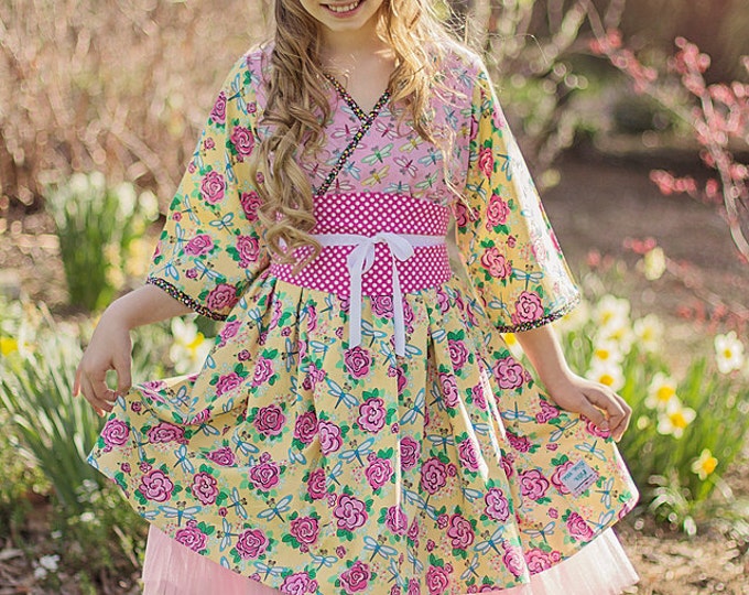 Junior Bridesmaid Dress - Flower Girl Dresses - Tween Preteen Teen - Big Sister Clothes - Birthday Dress - Easter Dress - sz 8 to 16 yrs
