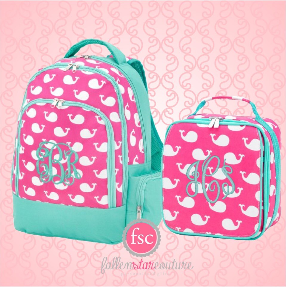 GIRLS personalized backpack Back To School kids backpack