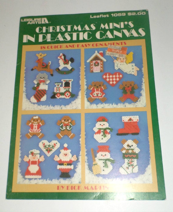 Christmas Minis In Plastic Canvas Dick Martin Designs