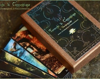Tarocchi di connessione - Tarot deck by Vocisconnesse - Major Arcana - in COPPER box