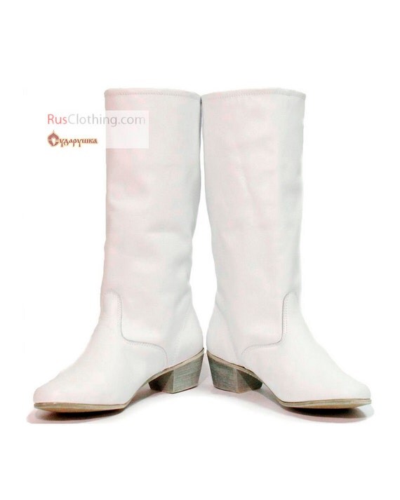 Russian cossack boots Dance boots Russian boots by RussianClothing