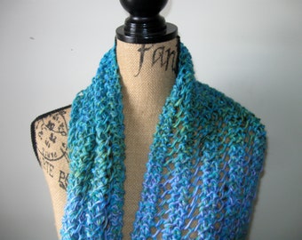 Heather's Knitted Scarf Pattern, Instant Download, PDF Download, Gorgeous Scarf when Completed