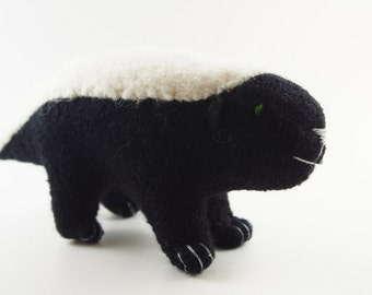 honey badger soft toy