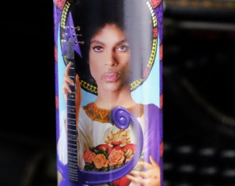 Prince Prayer Candle / Purple Rain / Saint Prince the Artist
