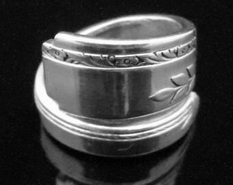 Spoon Jewelry, Recycled Ring, Silver Spoon Ring, Grenoble