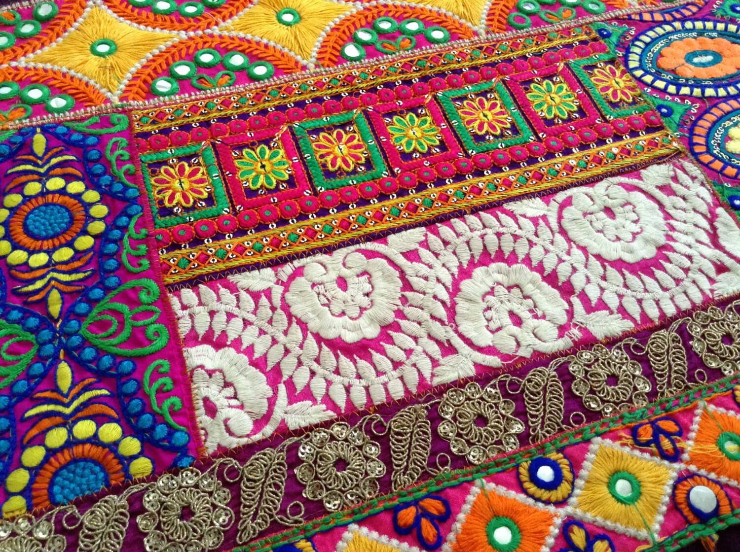 Bohemian Fabric Appliquéfabric patches for boho style