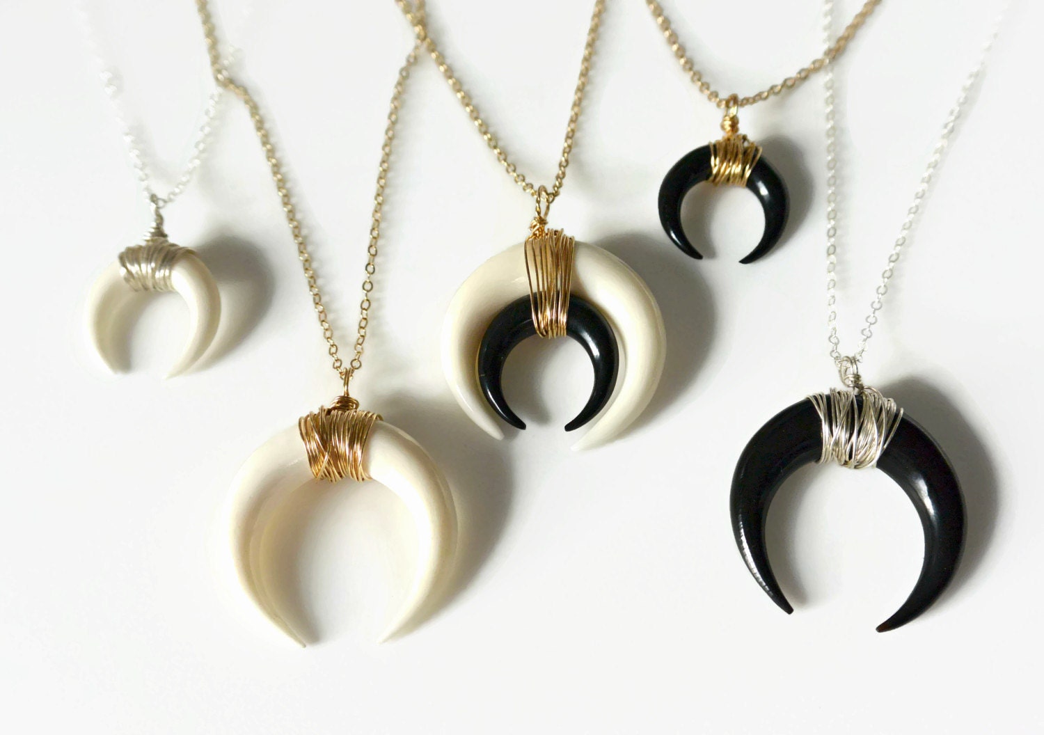 Luna Dorian Horn Pendant