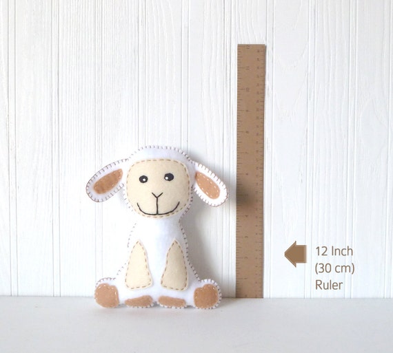 Lamb Stuffed Animal Sewing Pattern Plush Lamb Sewing Pattern