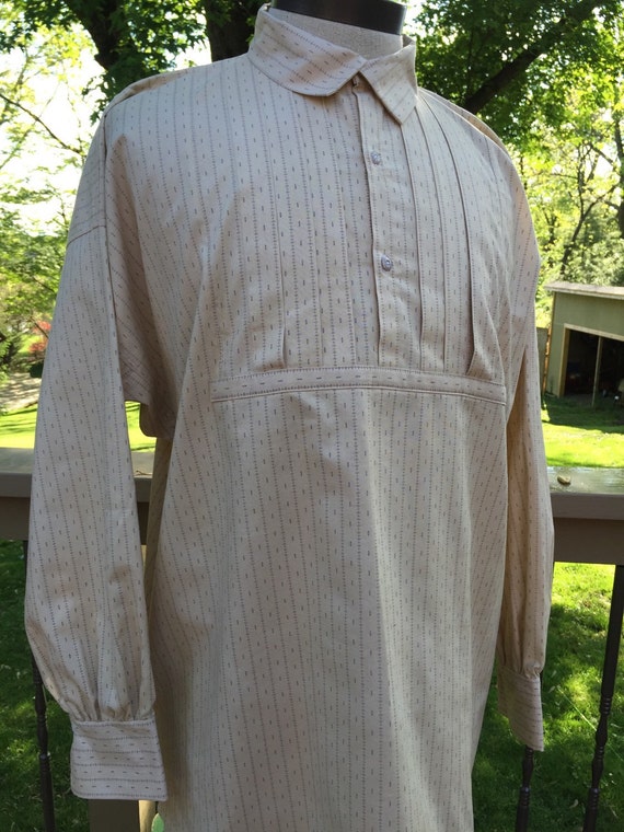 Mens Civil War Era / Mid 19th C. Shirt Made To Order