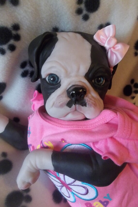 reborn dog doll