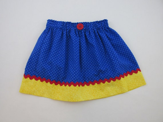 Snow White Inspired Ladies Women's Adult Costume Skirt