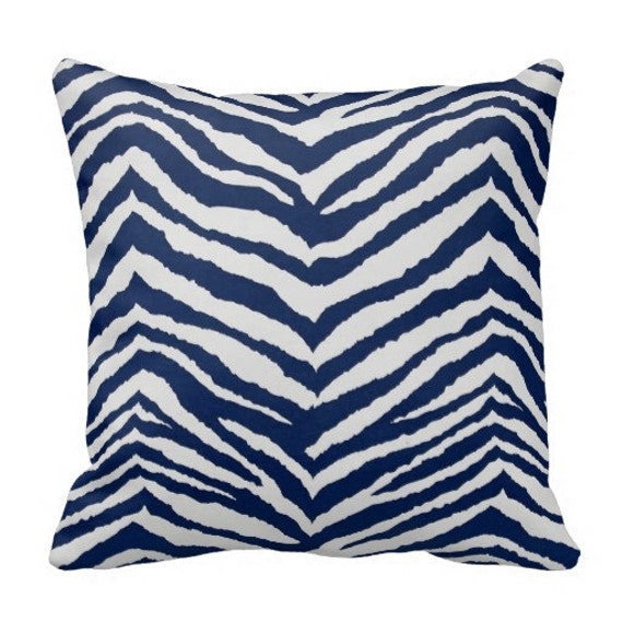 Animal Print Outdoor Pillows Navy Blue Outdoor Throw Pillows