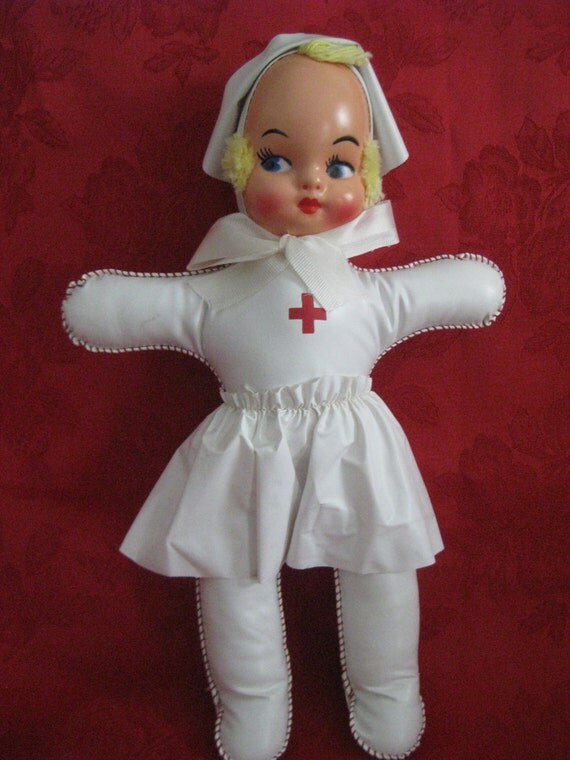 Vintage Nurse Doll 111