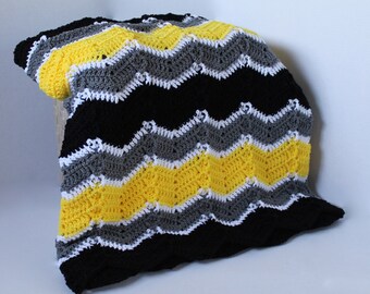 Steelers afghan – Etsy