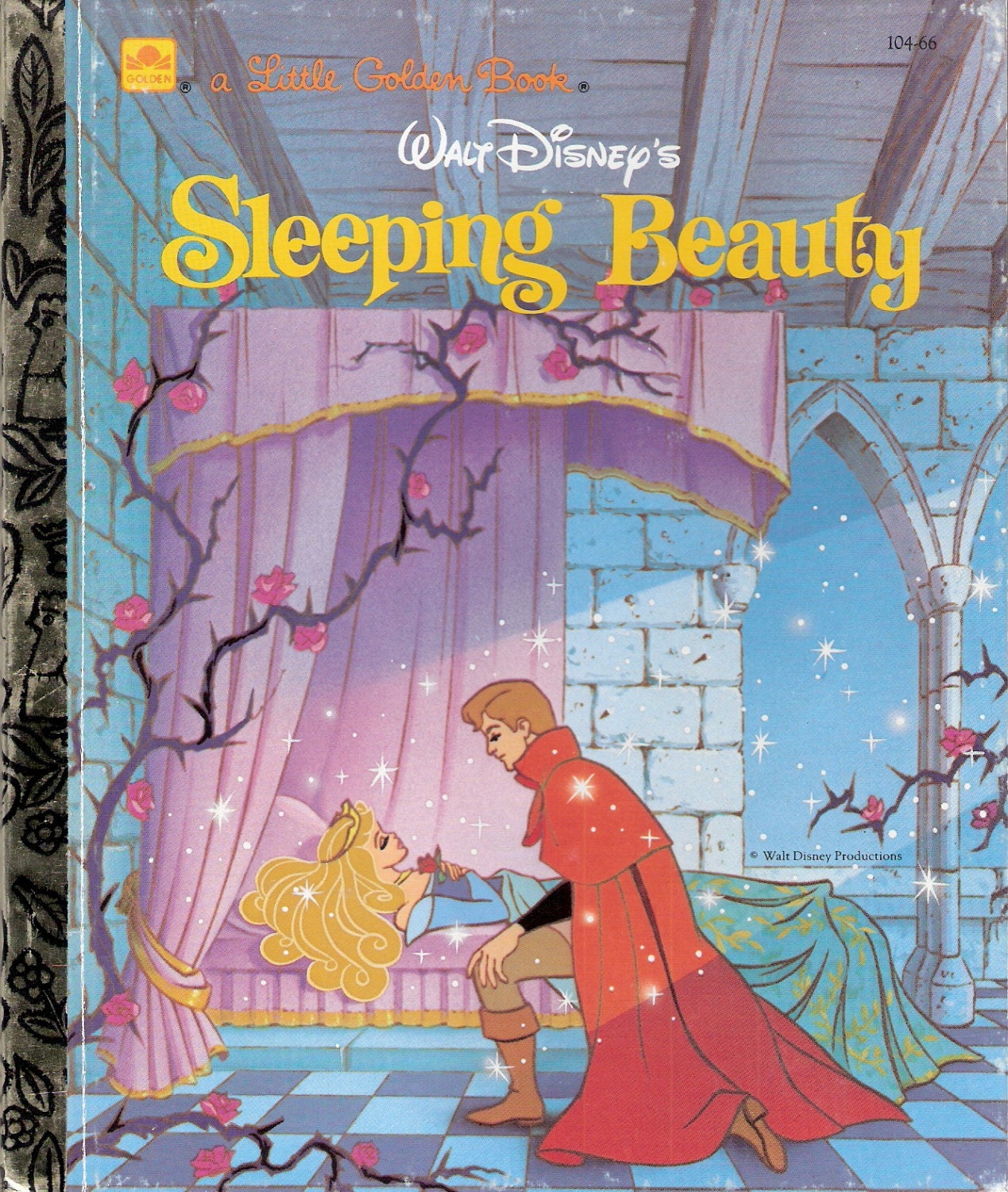 Walt Disney's Sleeping Beauty Vintage Little Golden Book